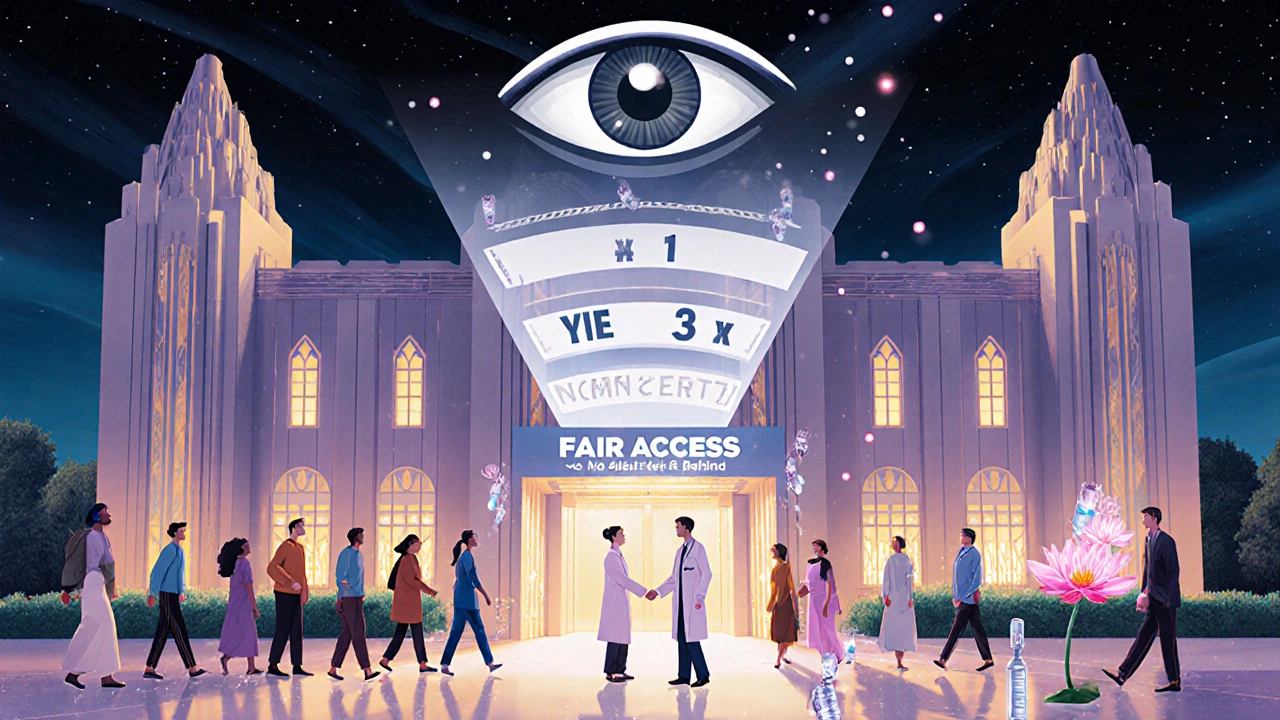 Un ospedale del futuro garantisce accesso equo, con sistemi etici e tecnologia al servizio della vita.