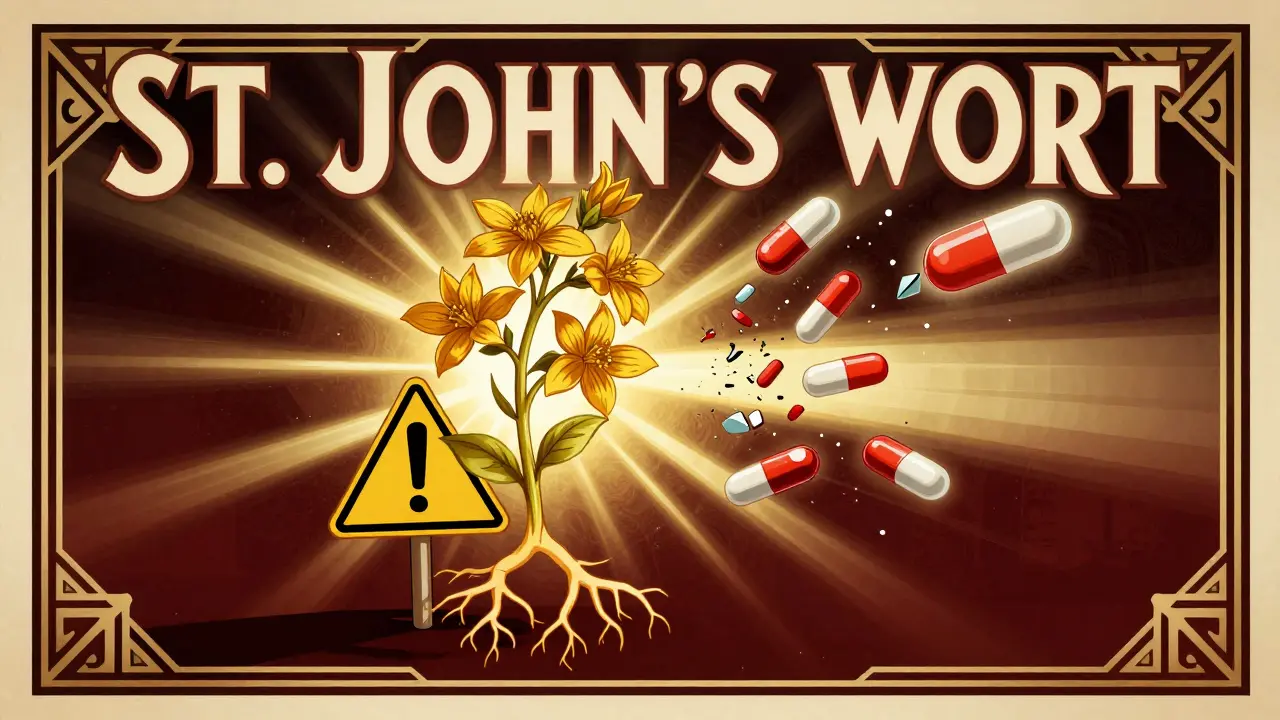 Integratori Erbali: L'Iperico e le Principali Interazioni Farmacologiche
