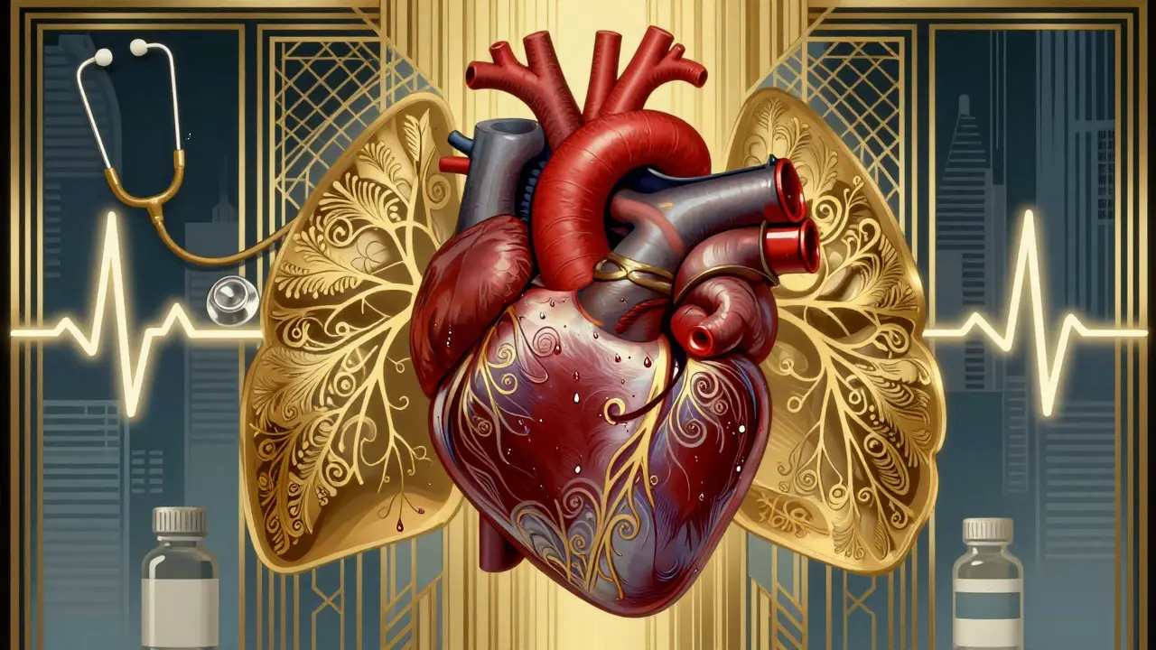 Ipertensione Polmonare: Sintomi, Sforzo del Cuore Destro e Terapie