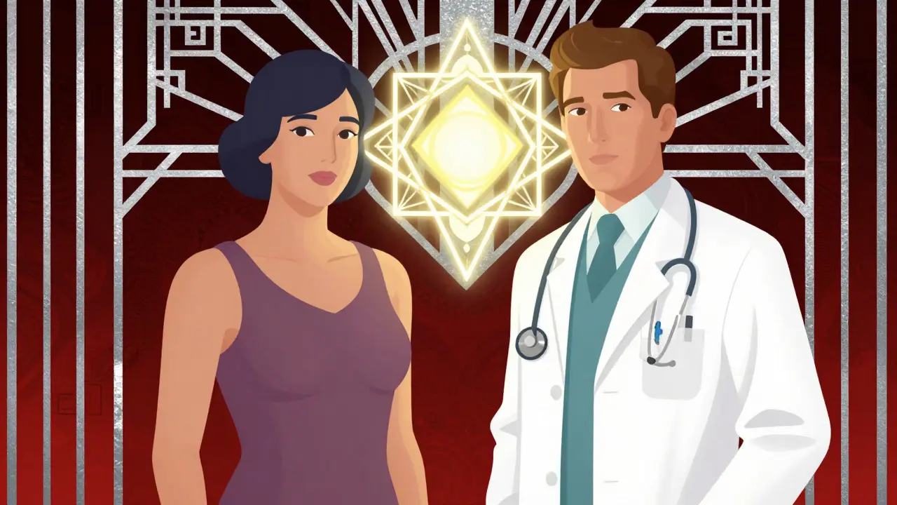 Paziente e medico collaborano come team di salute.